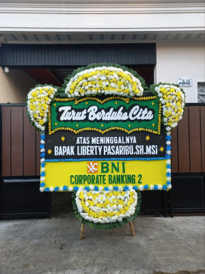 Papan Bunga Duka di Karangdadap